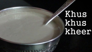 khus khus kheer